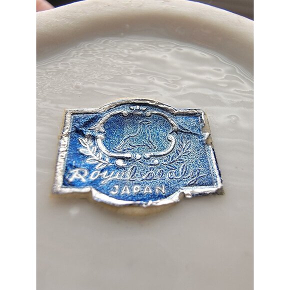 Vintage ROYAL SEALY JAPAN Girl Head Ceramic Vase Plaid/Blk Bow Blonde Hair - Picture 5 of 5